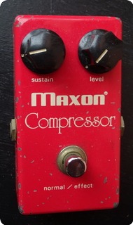 Maxon CP 101 Compressor 1976 Red Box Effect For Sale Hendrix Guitars