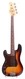 Fender Precision Bass '62 Reissue Lefty 2015-Sunburst