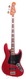 Fender Jazz Bass 1974-Candy Apple Red