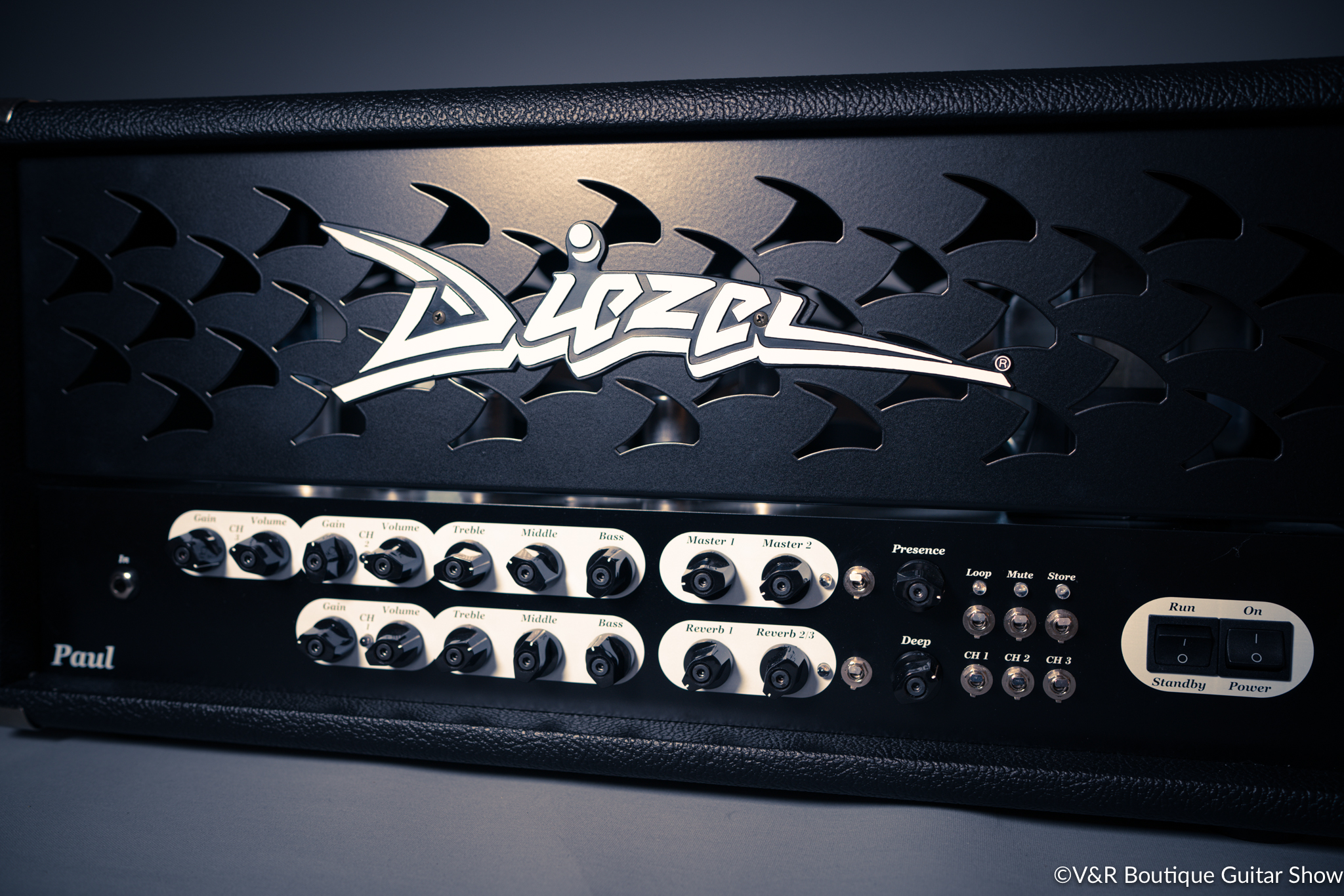 Diezel Amplification Paul Black Amp For Sale V&R Boutique Guitar Show Shop