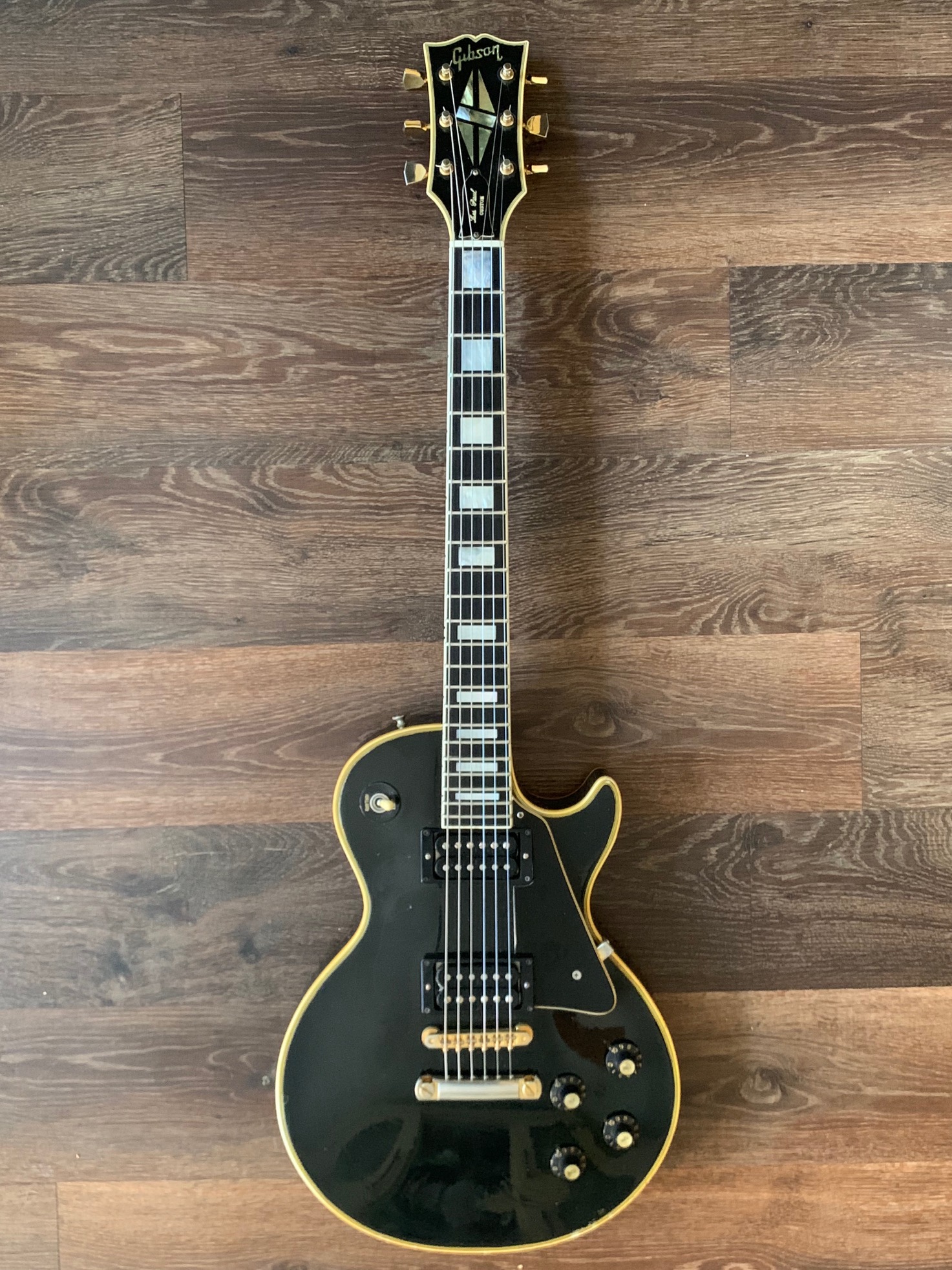 Gibson Les Paul Custom 1970 Black Guitar For Sale Richard Henry Guitars Ltd