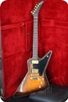 Gibson Explorer II E2 1982 Sunburst Flame Top