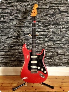 Fender 1962 Stratocaster Custom Shop Relic 2011 Fiesta Red