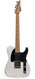 Suhr Custom T Antique Roasted Maple - Trans White - Heavy Aged