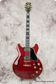 Yamaha Sa 2100 1985 Wine Red