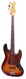 Squier By Fender Jazz Bass '62 Reissue JV Series 1983-Sunburst