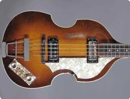 Hofner 500/ Beatles Bass 1965 Sunburst
