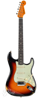 Fender Custom Shop Stratocaster 3 Tone Sunburst Relic 1962