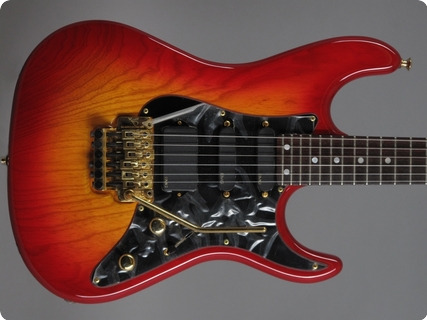 Valley Arts Custom Pro 1990 Fireburst Guitar For Sale GuitarPoint