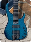 Modulus Graphite Quantom Q5 5 Sting Bass 1992 See thru Deep Blue