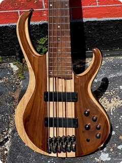 Ibanez Btb746 6 Sting Bass 2015 Walnut Top/ash/mahogany