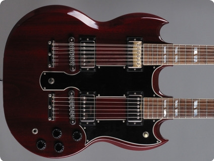 Gibson Sg 1275   Doubleneck 1996 Cherry