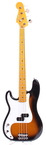 Fender Precision Bass 57 Reissue Lefty 2002 Sunburst