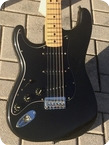 Fender STRATOCASTER Lefty 1981 Black Finish