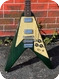 Gibson FLYING V SPECIAL ORDER 1984-See-thru Green Finish 