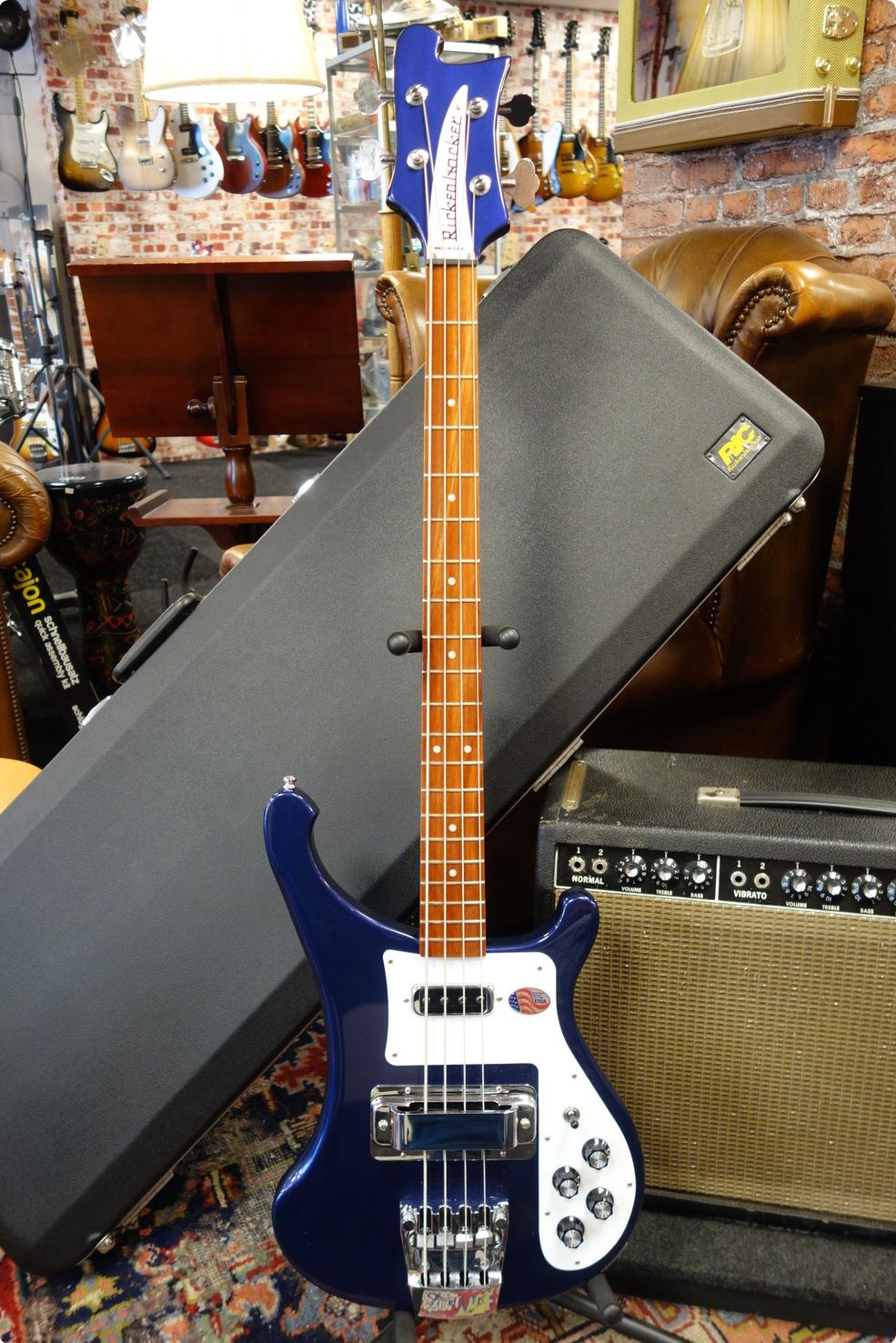 Rickenbacker 4003S With OHSC 2019 Midnight Blue Bass For Sale Dirk