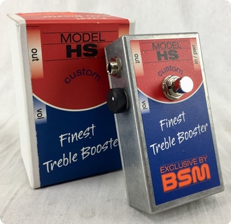 Bsm Hs Custom Treble Booster 3221