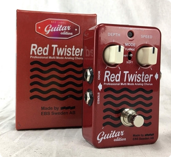 Ebs Red Twister Effect For Sale Oscar Guitars