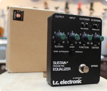 Tc Electronic Sustain + Parametric Equalizer Effect For Sale Oscar Guitars