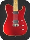 Tausch Guitars 665 DeLuxe Candy Apple Red On Top Dark Cherry Burst On Rims And Back