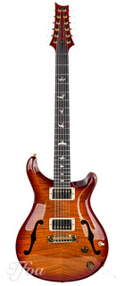 Prs Hollowbody 12 String Dark Cherry Sunburst