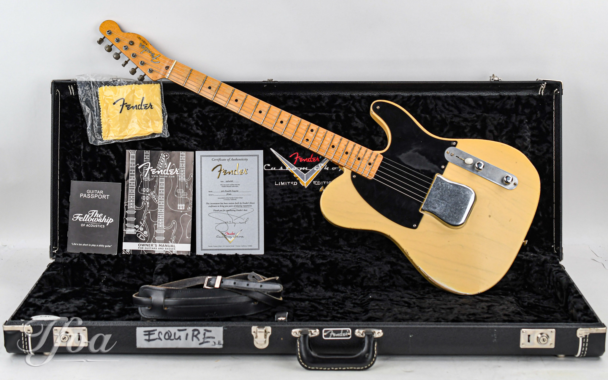 fender telecaster john english masterbuilt