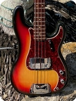 Fender Precision Bass 1972 Sunburst Finish