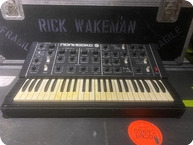 Polivoks- MiniMoog Style Synth Owned And Used By Rick Wakeman Of YES -1980-Black