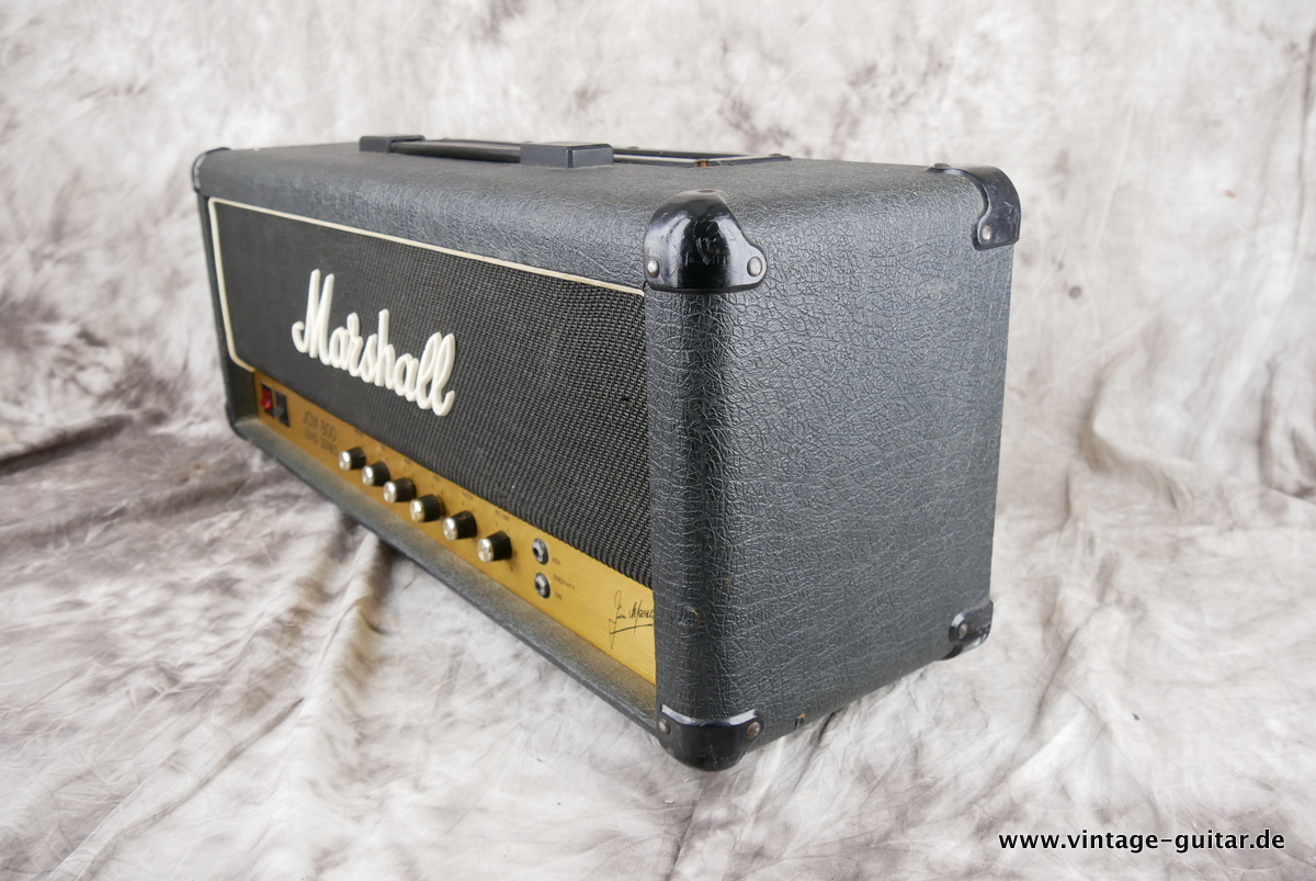 Marshall Jcm 800 Lead Series 1983 Black Amp For Sale Vintage Guitar
