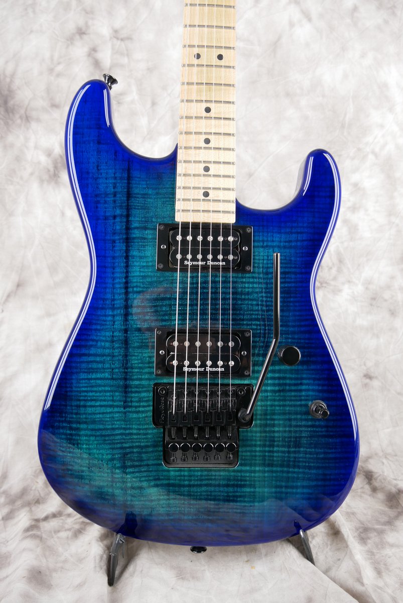 Charvel Pro Mod San Dimas 1HH BB 2015 Blue Burst Guitar For Sale ...