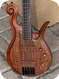 Pete Hilton Bass Guitars Reverse Scroll Bass  2011-Walnut Finish 