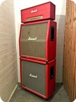 Marshall Super Bass 100 Full Stack Red 1972 Red