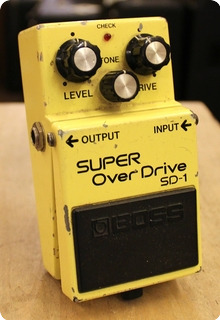 Boss Super Overdrive Sd 1 Mij