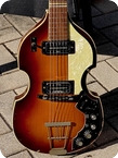 Hofner Guitars 459TZ BEATLE VIOLIN GUITAR 1968 Sunburst Finish