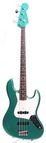 Fender Jazz Bass 66 Reissue Dots Binding 1991 Sherwood Green Metallic
