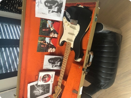 Fender Stratocaster Ex YNGWIE MALMSTEEN 1973 Black Guitar For Sale