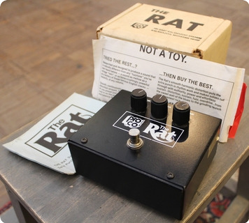 Proco 1984 The Rat Big Box Whiteface Pedal 1984