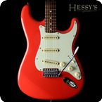 Fender Squier-SOLD - Simon Neil / Biffy Clyro Signature Fiesta Red Classic Vibe Strat + Gig Bag-2013-Fiesta Red