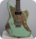 Paoletti Guitars Italy 112 HP90 Sage Green 2021 Sage Green Pickled Finish