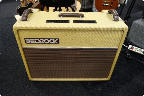 Bedrock Bedrock BC 50 Tweed 2x12 Tube Amp Amp For Sale Dirk Witte