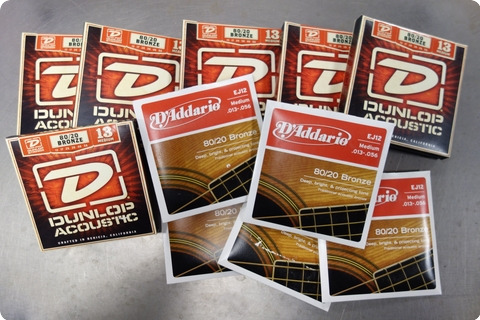 D'addario D'addario Combi Pack 13 56 Medium Bronze D'addario/ Dunlop (11 Sets)