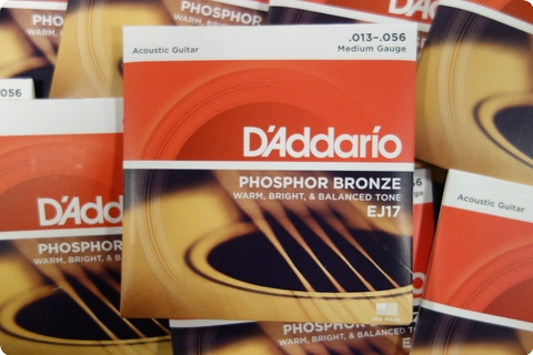 D'addario D'addario Ej17 Medium 13 56 Phophor Bronze ( 10 Sets )