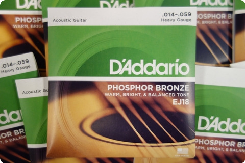 D'addario D'addario Ej 18 Heavy 14 59 Phophor Bronze ( 10 Sets )