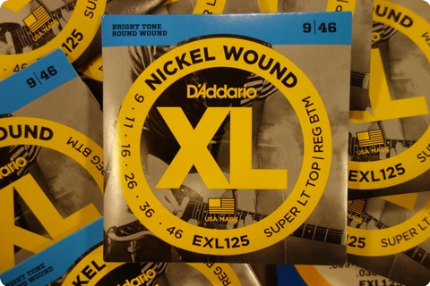 D'addario D'addario Exl125 Nickel Wound 9 46 Lite Top/ Regular Bottom ( 10 Pack )