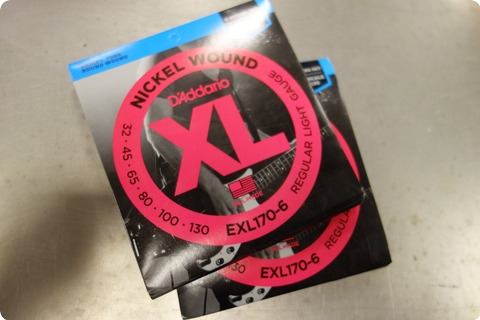 D'addario D'addario Exl170 6 Bass String Set 2 Pack