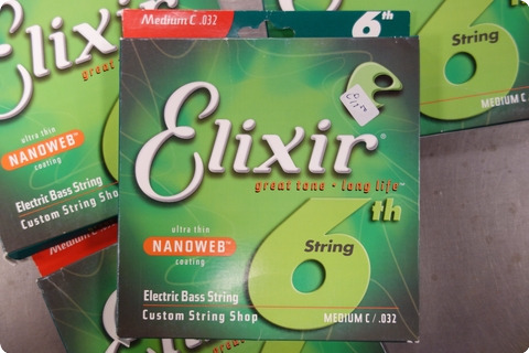 Elixir Elixir 6th Bass String Medium C .032 Nanoweb ( 4 Pack )