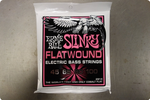 Ernie Ball Ernie Ball 2814 Slinky Cobalt Flatwound Bass 45 100