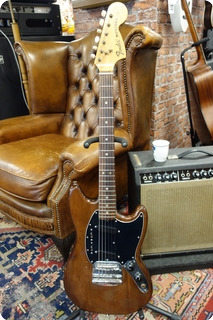 fender mustang brown