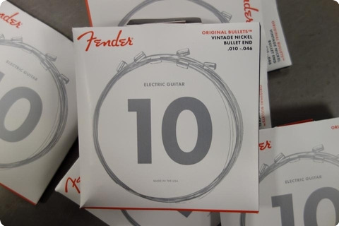 Fender Fender Original Bullet 3150r Pure Nickel Gauges 010 .046 (6 Sets)