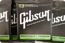 Gibson Gibson Masterbuilt Premium 13 Mediums Phosphor Bronze 8 Sets